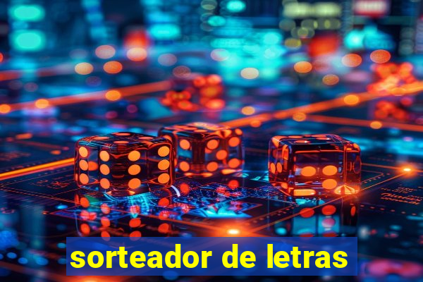 sorteador de letras